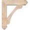 Ekena Millwork Legacy Arts and Crafts Smooth Bracket w/ Offset Brace, Douglas Fir, 7 1/2"W x 30"D x 34"H BKT0806X30X34LEC03SDF - alternate 3
